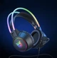 Игровые наушники проводные Onikuma X15 PRO геймерская гарнитура с микрофоном и RGB подсветкой Black (19113) - изображение 2