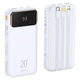 Внешний аккумулятор Power Bank Remax RPP-686 20000 mAh УМБ павербанк White (19111) - изображение 2