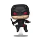 Коллекционная игровая фигурка Funko POP Daredevil-Сорвиголова Born Again Черный - изображение 2