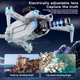 Квадрокоптер AE5 PRO - дрон с HD камерой, FPV, пульт с экраном 5", БК моторы, избегание препятствий, оптическое позиционирование, до 150 м, до 12 минут полета, серый - изображение 6