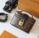 Сумка жіноча Louis Vuitton Low Key Vanity Pouch Monogram коричнева (039) - зображення 1