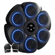 Настенный музыкальный тренажер для бокса с 6 целями, подсветкой, Bluetooth, перчатками и 9 режимами работы, интерактивная боксерская мишень для детей - изображение 1