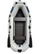 Надувная трехместная лодка ПВХ Avalon А290 / 2,9 м / 3-х местный / гребной / рельсовый настил / передвижные сиденья / ⌀40 см / Белый - изображение 1