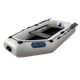 Надувная двухместная лодка ПВХ Avalon А250 / 2,5 м / 2-х местный / гребной / рельсовый настил / передвижные сиденья / ⌀36 см / Белый - изображение 4
