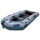 Надувний п'ятимісний човен ПВХ Avalon АТ350 / 3,5 м / 5-х місний / моторний / рейковий настил / пересувні сидіння / ⌀44 см / Сірий - зображення 1