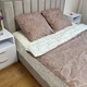 Постельное белье Soft двуспальное 180х220 см нюдовое абстракция - изображение 3