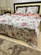 Комплект постельного белья Бязь 100% хлопок Двуспальный 180×220 см Цветочный принт - изображение 5