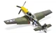 Збірна модель 1/48 бойовий літак North American P51-D Mustang Filletless Tails Airfix A05138 - изображение 2