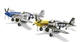 Збірна модель 1/48 бойовий літак North American P51-D Mustang Filletless Tails Airfix A05138 - изображение 9