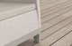 Набір пластикових меблів для саду та балкону Keter Scandi Linea Balcony Set 264044 бежевий/світло-бежевий - зображення 4