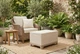 Стіл-скриня садова Keter Scandi Storage Table 264052 бежевий - зображення 2