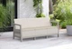Диван для саду та тераси Keter Scandi Linea 3 Seater Sofa 264048 бежевий/світло-бежевий - зображення 9