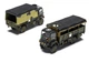 Збірна модель 1:76 дві вантажівки Bedford QLD/QLT Trucks Airfix A03306A - изображение 2