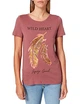 Футболка ONLKITA LIFE FEATHER S/S T-SHIRT CS JRS 15248950-Rose Brown ONLY 15248950-ROSE BROWN-PRINT M - изображение 4