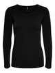 Футболка з довгими рукавами ONLLIVE LOVE LIFE L/S ONECK TOP NOOS JRS 15204712-Black ONLY M Чорний 15204712-BLACK XS - изображение 4