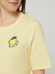 Футболка ONLFRUITY LIFE S/S STRIPE TOP BOX JRS 15231612 Sunshine - BRIGHT WHITE + LEMON ONLY L Жовті 15231612SUNSHINE-BRIGHT W XS - зображення 3