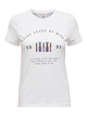 Футболка ONLKITA LIFE REG S/S STATEMENT TOP JRS 15225849 Bright White ONLY L Білий 15225849BRIGHTWHITE L - изображение 1