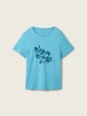 Футболка T-Shirt mit Print 1040544ХХ35313 Tom Tailor L Блакитний 1040544ХХ35313 L - изображение 4
