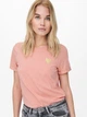 Футболка ONLKITA LOGO TOP NOOS 15244714-Rosette-Print: GOLD GLITTER HEART ONLY L Рожевий 15244714-ROSETTE-PRINT:GO S - зображення 5