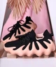 Кроссовки детские Kimboo текстильные 28 черно-розовые - изображение 1