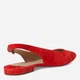 Женские балетки замшевые Ralph Lauren 660493590 36 Красные (1159859641) - изображение 4