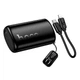 Повербанк 10000 mAh HOCO Victory Q50 зі знімним кабелем Lightning to Type-C (20W, PD/QC). Black - зображення 5