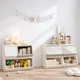 Стеллаж для игрушек Mealux Boxy L закрытый White (KD-E073 White) - изображение 2