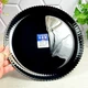 Тарелка обеденная стеклянная 25 см черная Luminarc Bloom Black X3072 - изображение 2