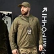 Тактична вітрівка водонепроникна Call Dragon Олива розмір L - изображение 5