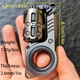 Фиджет игрушка магнитная механическая кинетическая Кибер-ядро Fidget Toy антистресс для офиса щелчок (серый) - изображение 5