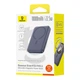 Повербанк 10000 mAh з бездротовою зарядкою MagSafe Baseus EnerFill FM11 Ultra-Mini (22.5W, Type-C). Gray - зображення 10