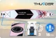 Надувна SUP дошка GoPro 365 см для плавання з сидінням-насосом THUNDER - изображение 5