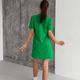 Футболка-туника женская Трикотаж 2XL зеленая Be Happy Cosy ST4 - изображение 3