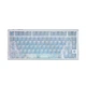 Механічна клавіатура ATK RS7 V2 ULTRA HE, 8K Polling, 256K Scan, Aluminum, 81Key, Snowblade Switch, УКР/АНГЛ Silver Edge/Сіра (ATKRS7V2ULTRASBSEU) - зображення 1