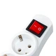 Фільтр мережевий GTL ES05K, 5 розеток, 3 м, White (GTL-XH-ES05K-3W) - зображення 2