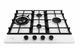 Варильна поверхня газова Luxor R Black 65 Emaille Turbo Wok Italy + кругла підставка Wok у подарунок, білий - зображення 6