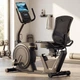 Горизонтальный велотренажер Hop-Sport HS-5000L Ranker Black-Gold до 140 кг - изображение 1