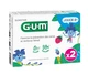 Зубна паста для дітей від 6 років з фтором Gum Sunstar Junior 6+ зі смаком полуниці набір 2 х 50 мл - зображення 1