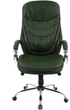 Крісло АКЛАС Валенсія Soft CH MB (Шкіра Lux LC Green/PU Зелений) - зображення 2