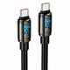 Кабель Type-C 1.2м 240Вт 5A для зарядки черный HOCO U143 - изображение 1