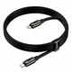 Кабель Type-C 1.2м 240Вт 5A для зарядки черный HOCO U143 - изображение 6