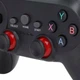 Бездротовий ігровий джойстик 2,4ГГц USB для ПК та PS3 чорний анатомічна форма ABS-пластик розмір 160х110х65 мм - зображення 4