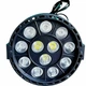 Светодиодный LED прожектор RGB 12LEDх1W 240V для сценического освещения черный - изображение 3