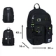 Рюкзак шкільний Yes 2026 Just Black TS-43L (550480) - зображення 3