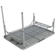 Стіл Bo-Camp Premium 100x70 cm Grey (1112-DAS303282) - зображення 5