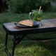 Стіл Bo-Camp Woodbine Compact 56x34 cm Wood look Mat Black/Wood (1112-DAS303264) - зображення 12
