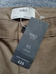 Штани чоловічі чінос Marks & Spencer бежеві р. 40/31 Regular - зображення 2