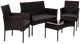 Zestaw mebli ogrodowych ModernHome by Multistore ESO-F574-2-4 - obraz 1