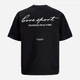 Футболка хлопковая длинная мужская Jack & Jones 12292982 XL Black (5715866860402) - изображение 7