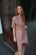 Жіночий костюм з шортами мокко S - изображение 5